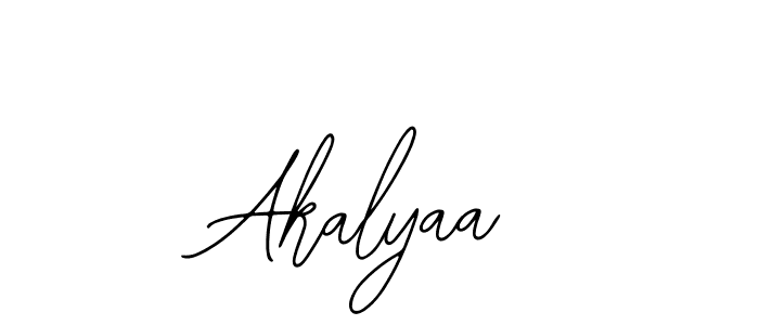 The best way (Bearetta-2O07w) to make a short signature is to pick only two or three words in your name. The name Akalyaa include a total of six letters. For converting this name. Akalyaa signature style 12 images and pictures png