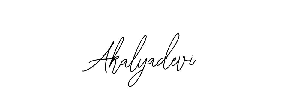 Bearetta-2O07w is a professional signature style that is perfect for those who want to add a touch of class to their signature. It is also a great choice for those who want to make their signature more unique. Get Akalyadevi name to fancy signature for free. Akalyadevi signature style 12 images and pictures png