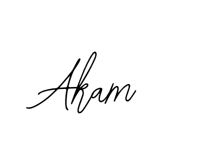 Also we have Akam name is the best signature style. Create professional handwritten signature collection using Bearetta-2O07w autograph style. Akam signature style 12 images and pictures png
