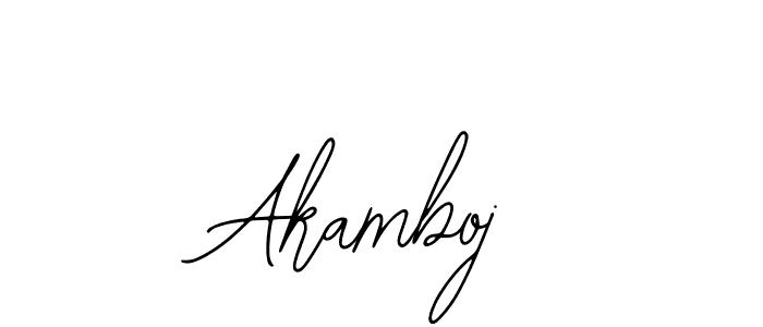 Make a beautiful signature design for name Akamboj. Use this online signature maker to create a handwritten signature for free. Akamboj signature style 12 images and pictures png