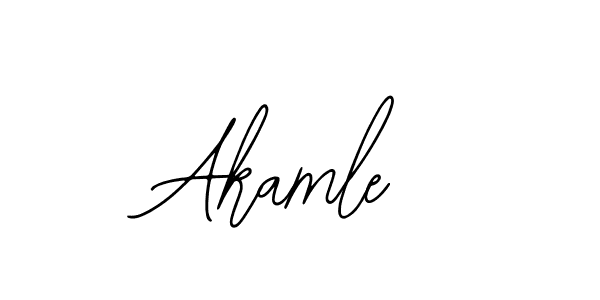 Also we have Akamle name is the best signature style. Create professional handwritten signature collection using Bearetta-2O07w autograph style. Akamle signature style 12 images and pictures png