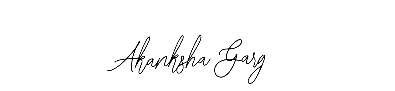 Make a beautiful signature design for name Akanksha Garg. With this signature (Bearetta-2O07w) style, you can create a handwritten signature for free. Akanksha Garg signature style 12 images and pictures png