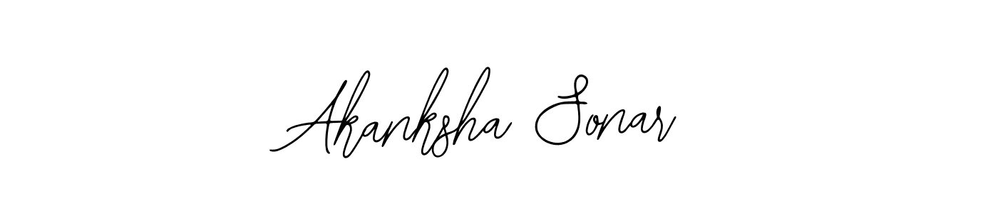 Make a beautiful signature design for name Akanksha Sonar. With this signature (Bearetta-2O07w) style, you can create a handwritten signature for free. Akanksha Sonar signature style 12 images and pictures png