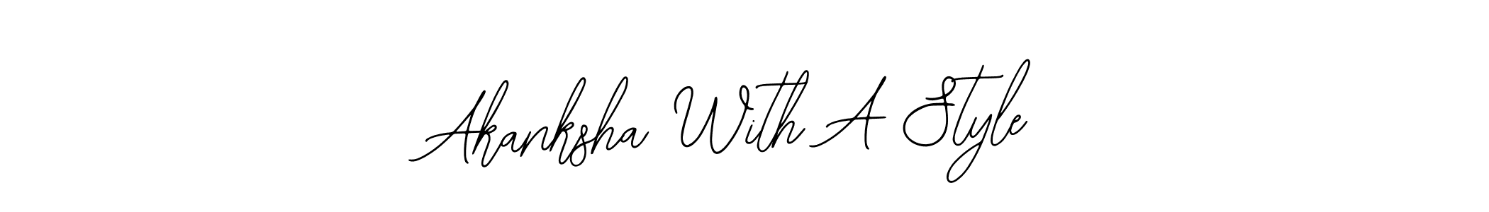 Create a beautiful signature design for name Akanksha With A Style. With this signature (Bearetta-2O07w) fonts, you can make a handwritten signature for free. Akanksha With A Style signature style 12 images and pictures png