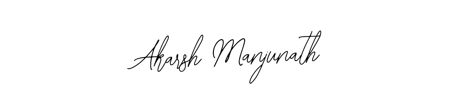 How to make Akarsh Manjunath signature? Bearetta-2O07w is a professional autograph style. Create handwritten signature for Akarsh Manjunath name. Akarsh Manjunath signature style 12 images and pictures png