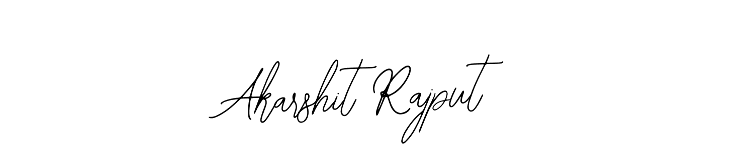 How to make Akarshit Rajput name signature. Use Bearetta-2O07w style for creating short signs online. This is the latest handwritten sign. Akarshit Rajput signature style 12 images and pictures png