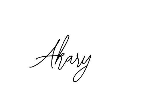 Make a beautiful signature design for name Akary. With this signature (Bearetta-2O07w) style, you can create a handwritten signature for free. Akary signature style 12 images and pictures png