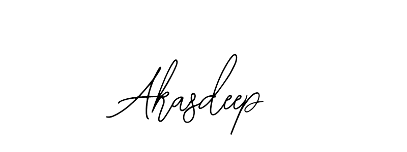 Create a beautiful signature design for name Akasdeep. With this signature (Bearetta-2O07w) fonts, you can make a handwritten signature for free. Akasdeep signature style 12 images and pictures png