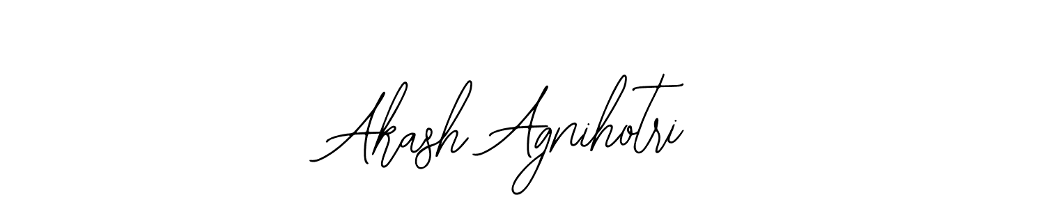 The best way (Bearetta-2O07w) to make a short signature is to pick only two or three words in your name. The name Akash Agnihotri include a total of six letters. For converting this name. Akash Agnihotri signature style 12 images and pictures png