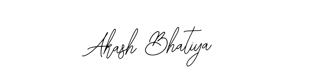 if you are searching for the best signature style for your name Akash Bhatiya. so please give up your signature search. here we have designed multiple signature styles  using Bearetta-2O07w. Akash Bhatiya signature style 12 images and pictures png