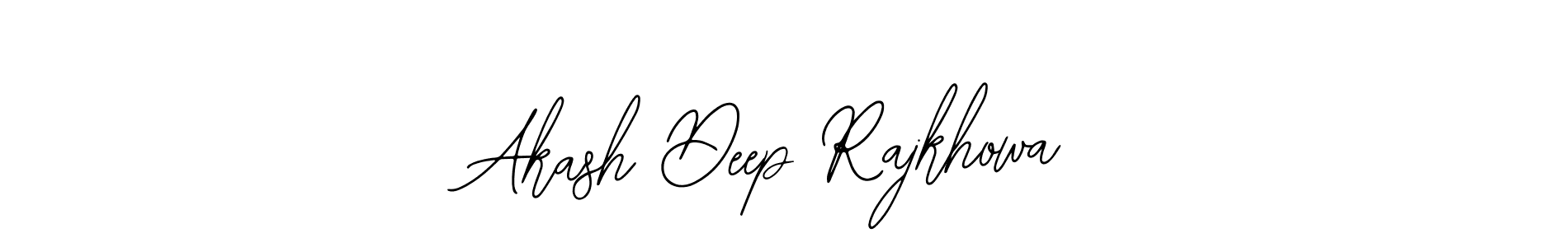 Akash Deep Rajkhowa stylish signature style. Best Handwritten Sign (Bearetta-2O07w) for my name. Handwritten Signature Collection Ideas for my name Akash Deep Rajkhowa. Akash Deep Rajkhowa signature style 12 images and pictures png