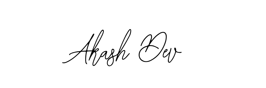 Also You can easily find your signature by using the search form. We will create Akash Dev name handwritten signature images for you free of cost using Bearetta-2O07w sign style. Akash Dev signature style 12 images and pictures png