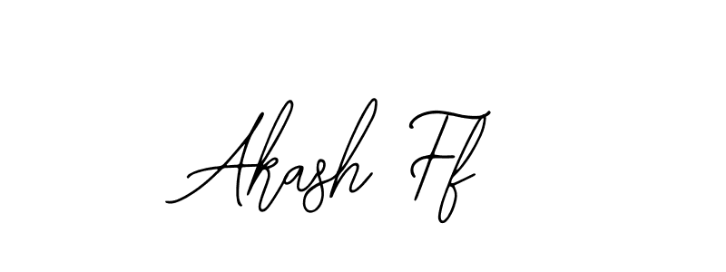 You should practise on your own different ways (Bearetta-2O07w) to write your name (Akash Ff) in signature. don't let someone else do it for you. Akash Ff signature style 12 images and pictures png