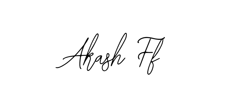 How to Draw Akash Ff signature style? Bearetta-2O07w is a latest design signature styles for name Akash Ff. Akash Ff signature style 12 images and pictures png