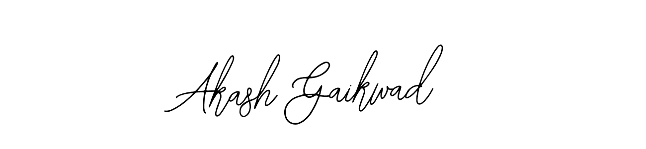 You should practise on your own different ways (Bearetta-2O07w) to write your name (Akash Gaikwad) in signature. don't let someone else do it for you. Akash Gaikwad signature style 12 images and pictures png