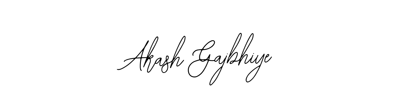 How to make Akash Gajbhiye signature? Bearetta-2O07w is a professional autograph style. Create handwritten signature for Akash Gajbhiye name. Akash Gajbhiye signature style 12 images and pictures png