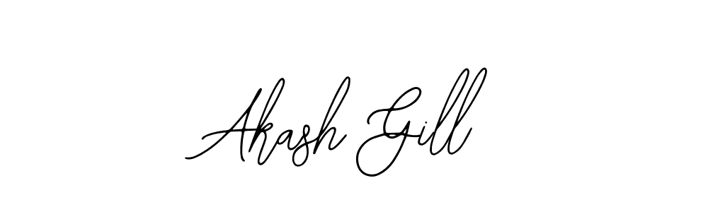 Best and Professional Signature Style for Akash Gill. Bearetta-2O07w Best Signature Style Collection. Akash Gill signature style 12 images and pictures png