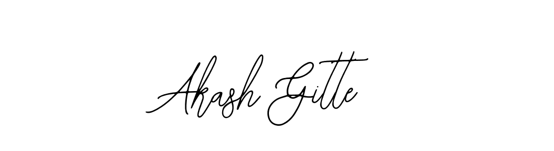 Create a beautiful signature design for name Akash Gitte. With this signature (Bearetta-2O07w) fonts, you can make a handwritten signature for free. Akash Gitte signature style 12 images and pictures png