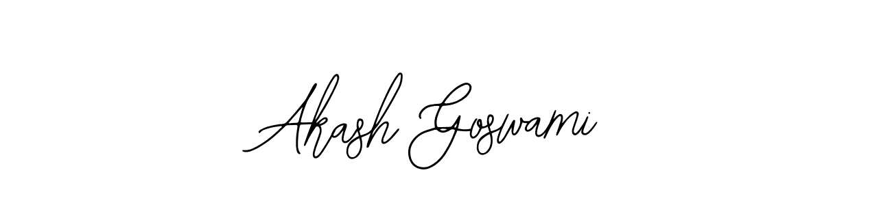 Create a beautiful signature design for name Akash Goswami. With this signature (Bearetta-2O07w) fonts, you can make a handwritten signature for free. Akash Goswami signature style 12 images and pictures png