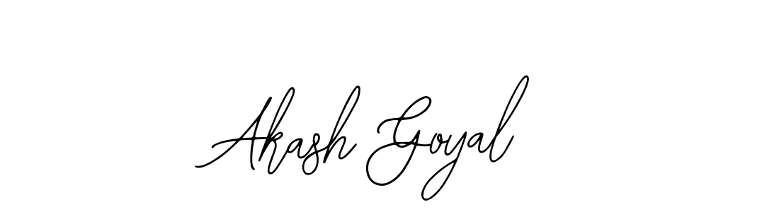 You should practise on your own different ways (Bearetta-2O07w) to write your name (Akash Goyal) in signature. don't let someone else do it for you. Akash Goyal signature style 12 images and pictures png