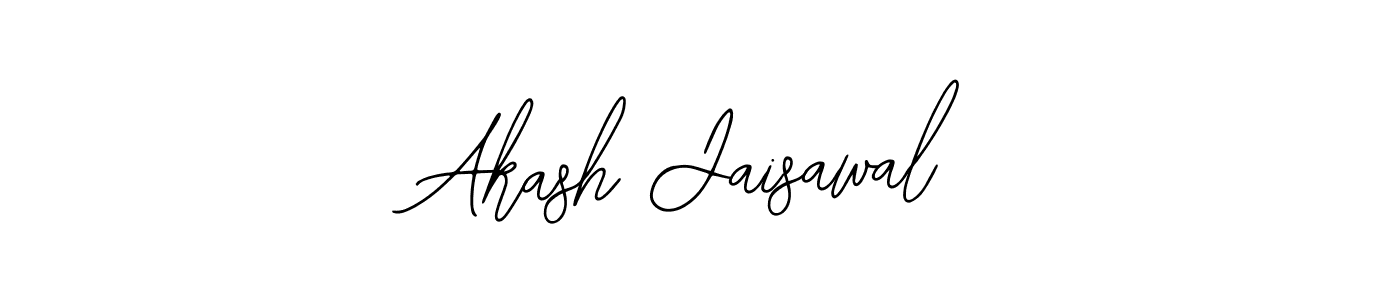 Akash Jaisawal stylish signature style. Best Handwritten Sign (Bearetta-2O07w) for my name. Handwritten Signature Collection Ideas for my name Akash Jaisawal. Akash Jaisawal signature style 12 images and pictures png