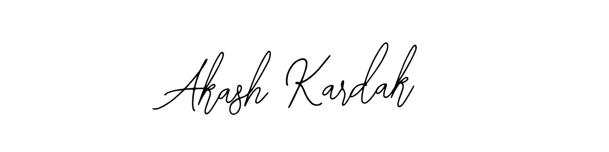 Create a beautiful signature design for name Akash Kardak. With this signature (Bearetta-2O07w) fonts, you can make a handwritten signature for free. Akash Kardak signature style 12 images and pictures png