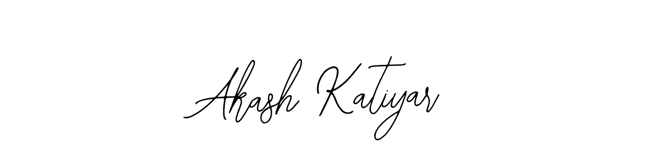 Use a signature maker to create a handwritten signature online. With this signature software, you can design (Bearetta-2O07w) your own signature for name Akash Katiyar. Akash Katiyar signature style 12 images and pictures png