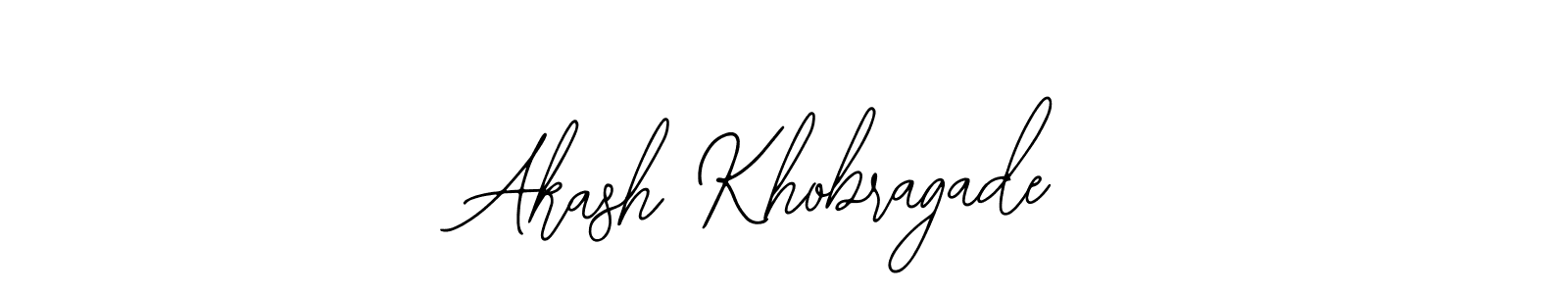 You should practise on your own different ways (Bearetta-2O07w) to write your name (Akash Khobragade) in signature. don't let someone else do it for you. Akash Khobragade signature style 12 images and pictures png