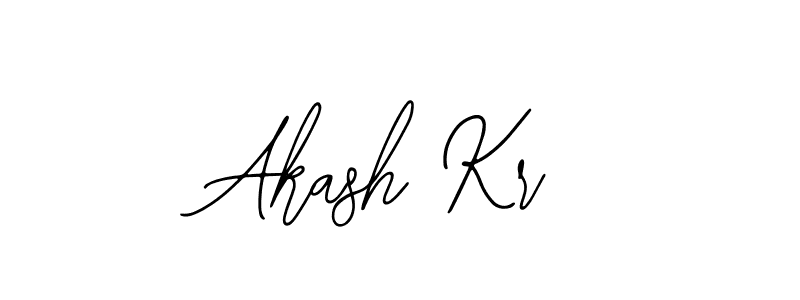 Also You can easily find your signature by using the search form. We will create Akash Kr name handwritten signature images for you free of cost using Bearetta-2O07w sign style. Akash Kr signature style 12 images and pictures png