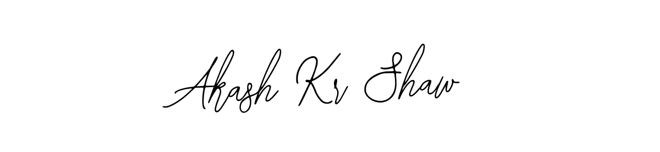 Similarly Bearetta-2O07w is the best handwritten signature design. Signature creator online .You can use it as an online autograph creator for name Akash Kr Shaw. Akash Kr Shaw signature style 12 images and pictures png