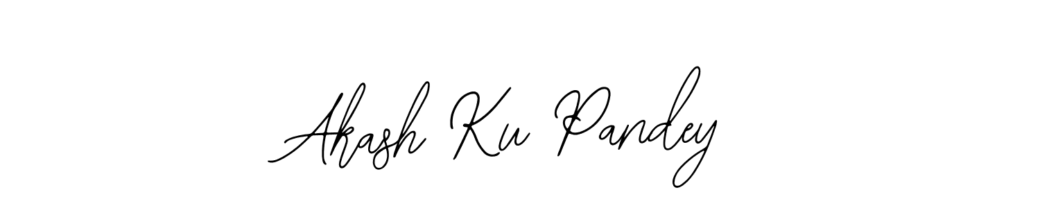 It looks lik you need a new signature style for name Akash Ku Pandey. Design unique handwritten (Bearetta-2O07w) signature with our free signature maker in just a few clicks. Akash Ku Pandey signature style 12 images and pictures png