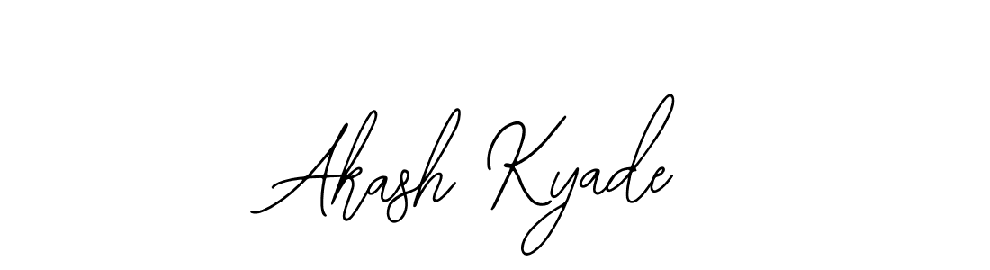 How to Draw Akash Kyade signature style? Bearetta-2O07w is a latest design signature styles for name Akash Kyade. Akash Kyade signature style 12 images and pictures png