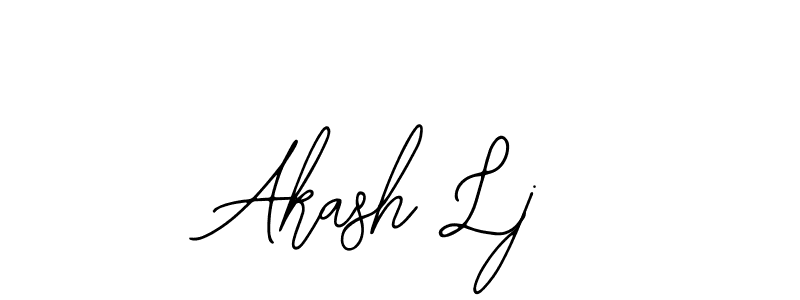 How to make Akash Lj signature? Bearetta-2O07w is a professional autograph style. Create handwritten signature for Akash Lj name. Akash Lj signature style 12 images and pictures png