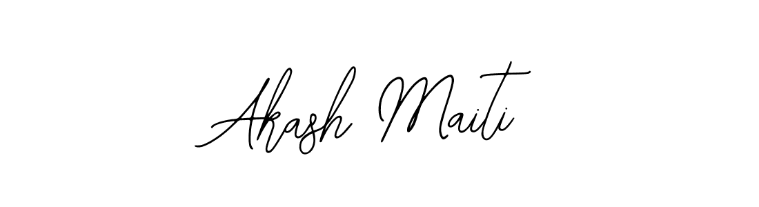 if you are searching for the best signature style for your name Akash Maiti. so please give up your signature search. here we have designed multiple signature styles  using Bearetta-2O07w. Akash Maiti signature style 12 images and pictures png