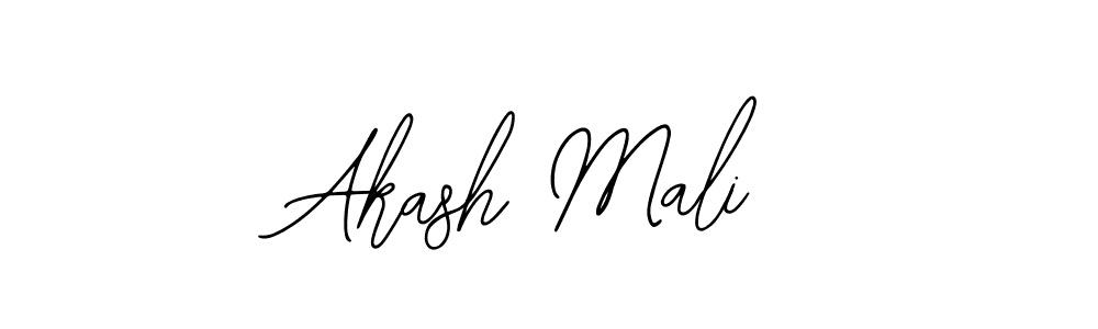 Also You can easily find your signature by using the search form. We will create Akash Mali name handwritten signature images for you free of cost using Bearetta-2O07w sign style. Akash Mali signature style 12 images and pictures png