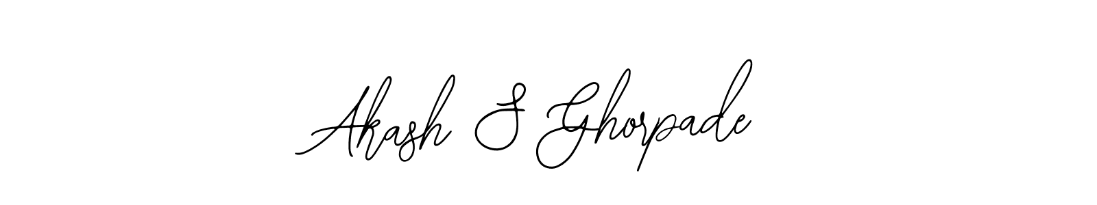 Once you've used our free online signature maker to create your best signature Bearetta-2O07w style, it's time to enjoy all of the benefits that Akash S Ghorpade name signing documents. Akash S Ghorpade signature style 12 images and pictures png