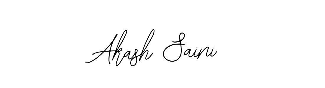 You should practise on your own different ways (Bearetta-2O07w) to write your name (Akash Saini) in signature. don't let someone else do it for you. Akash Saini signature style 12 images and pictures png