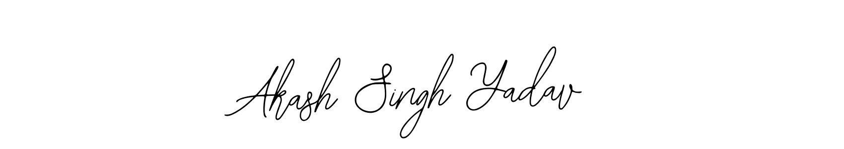 You should practise on your own different ways (Bearetta-2O07w) to write your name (Akash Singh Yadav) in signature. don't let someone else do it for you. Akash Singh Yadav signature style 12 images and pictures png