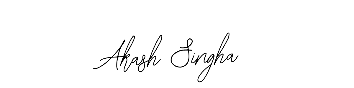 if you are searching for the best signature style for your name Akash Singha. so please give up your signature search. here we have designed multiple signature styles  using Bearetta-2O07w. Akash Singha signature style 12 images and pictures png