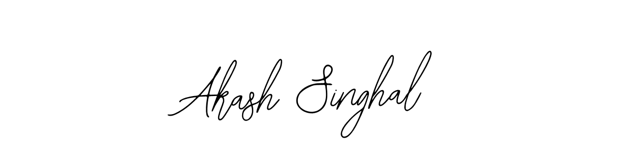 if you are searching for the best signature style for your name Akash Singhal. so please give up your signature search. here we have designed multiple signature styles  using Bearetta-2O07w. Akash Singhal signature style 12 images and pictures png