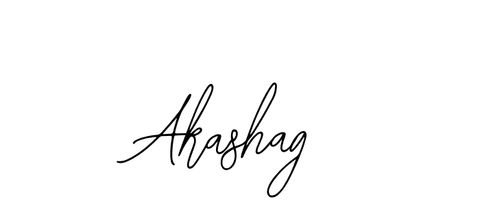 Design your own signature with our free online signature maker. With this signature software, you can create a handwritten (Bearetta-2O07w) signature for name Akashag. Akashag signature style 12 images and pictures png
