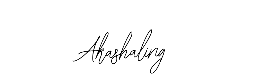 How to make Akashaling signature? Bearetta-2O07w is a professional autograph style. Create handwritten signature for Akashaling name. Akashaling signature style 12 images and pictures png