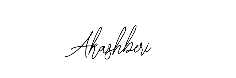 How to make Akashberi signature? Bearetta-2O07w is a professional autograph style. Create handwritten signature for Akashberi name. Akashberi signature style 12 images and pictures png