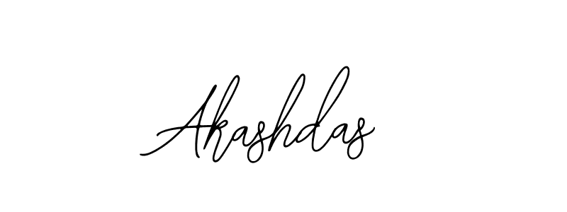 How to make Akashdas name signature. Use Bearetta-2O07w style for creating short signs online. This is the latest handwritten sign. Akashdas signature style 12 images and pictures png