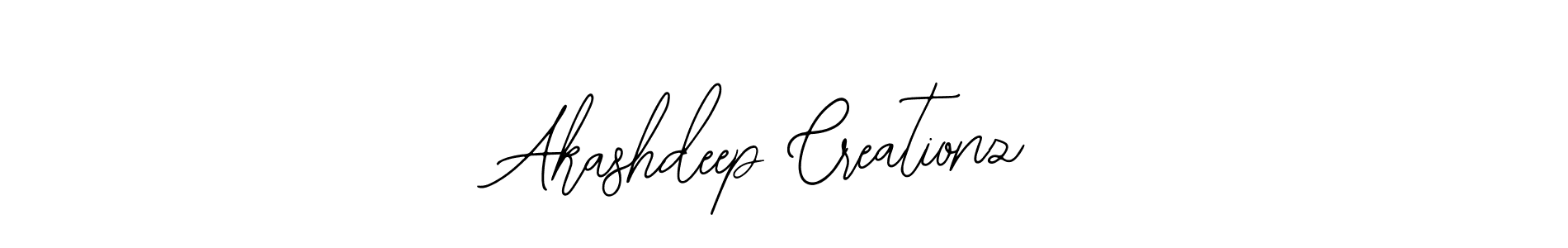 Akashdeep Creationz stylish signature style. Best Handwritten Sign (Bearetta-2O07w) for my name. Handwritten Signature Collection Ideas for my name Akashdeep Creationz. Akashdeep Creationz signature style 12 images and pictures png