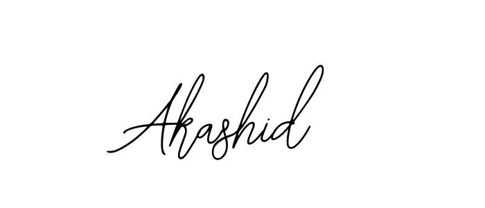 Design your own signature with our free online signature maker. With this signature software, you can create a handwritten (Bearetta-2O07w) signature for name Akashid. Akashid signature style 12 images and pictures png