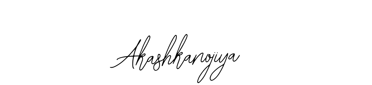 Design your own signature with our free online signature maker. With this signature software, you can create a handwritten (Bearetta-2O07w) signature for name Akashkanojiya. Akashkanojiya signature style 12 images and pictures png