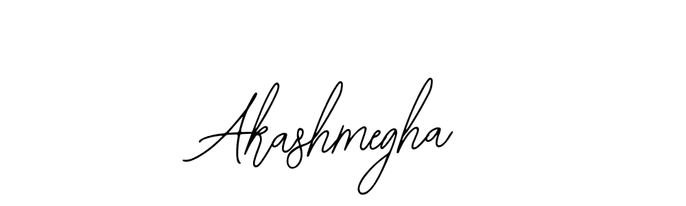 How to make Akashmegha name signature. Use Bearetta-2O07w style for creating short signs online. This is the latest handwritten sign. Akashmegha signature style 12 images and pictures png