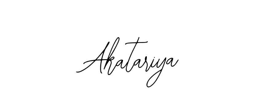 The best way (Bearetta-2O07w) to make a short signature is to pick only two or three words in your name. The name Akatariya include a total of six letters. For converting this name. Akatariya signature style 12 images and pictures png