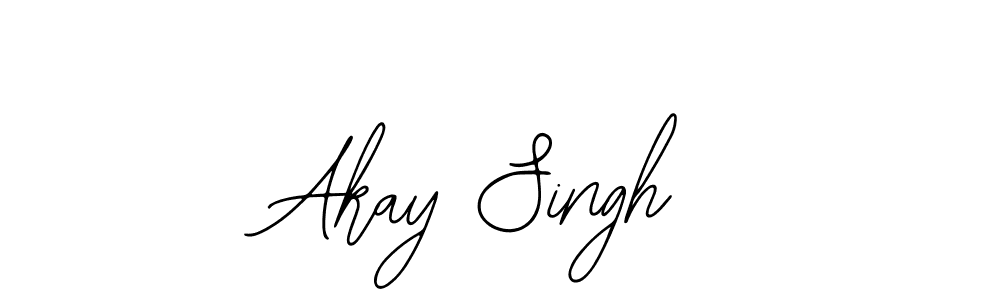 The best way (Bearetta-2O07w) to make a short signature is to pick only two or three words in your name. The name Akay Singh include a total of six letters. For converting this name. Akay Singh signature style 12 images and pictures png